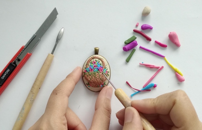 лепка из глины онлайн