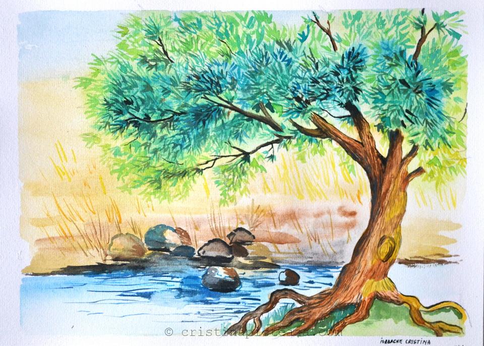Курс акварель